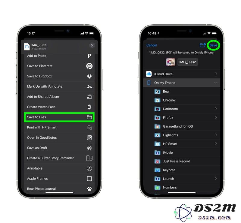 iPhone 小技巧：储存信息中收到的照片或文件