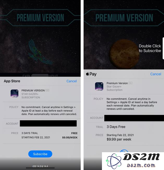 苹果iOS14.5 Beta 2版本中的订阅弹窗更新和变化解析