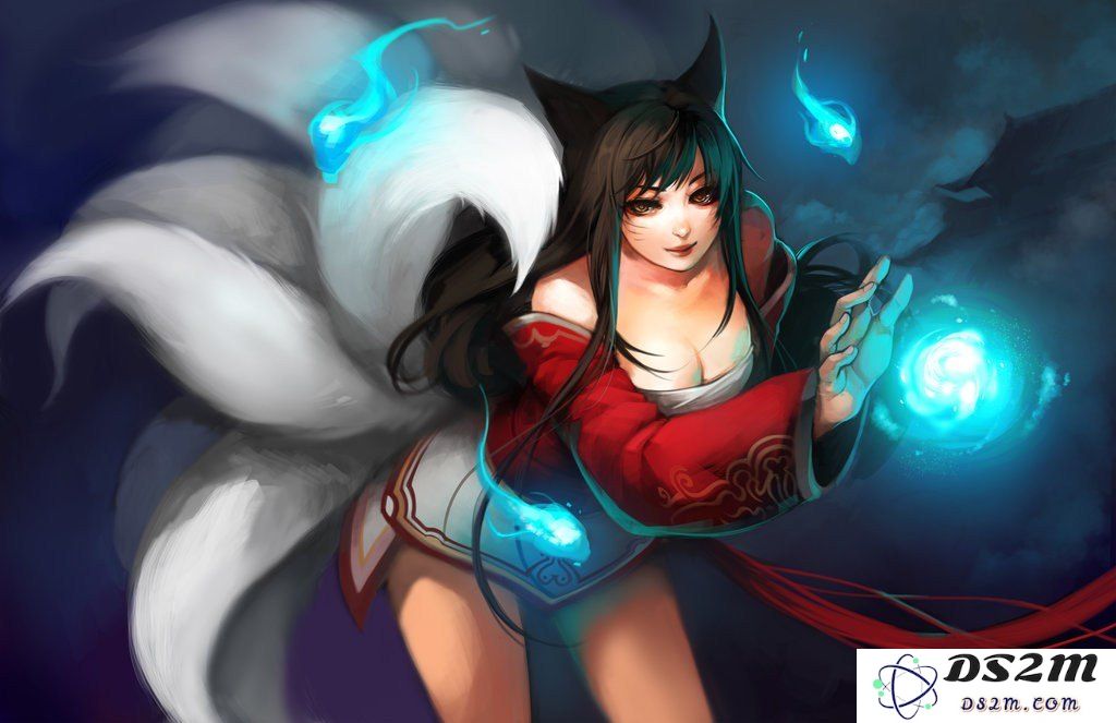 梦幻之狐阿狸在英雄联盟中的同人CG艺术作品集展示