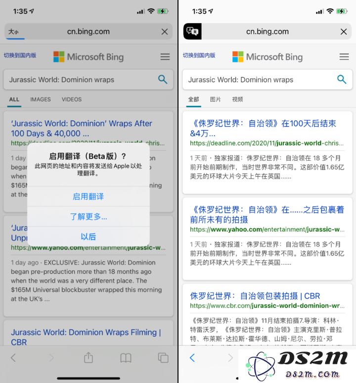 iOS 14.2 教程：Safari 浏览器如何一键翻译网页？