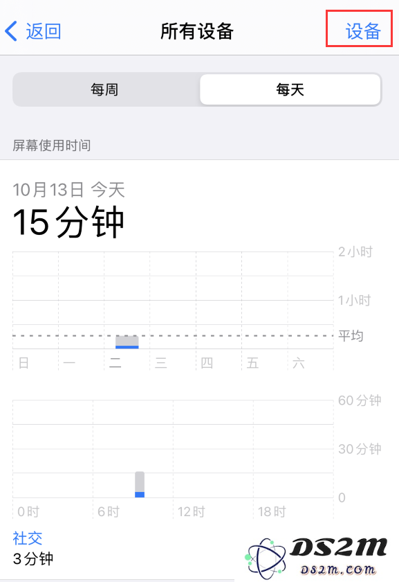 iPhone 小技巧：查看所有设备的“屏幕使用时间”