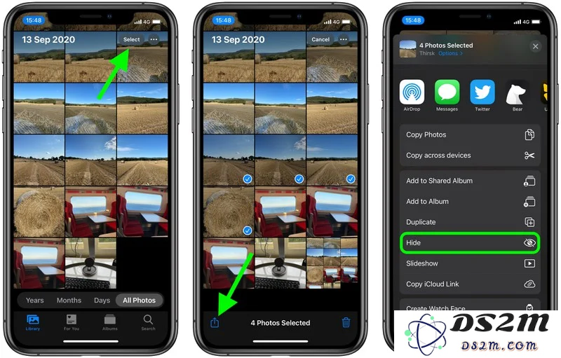 iOS 14 使用指南：如何在「照片」应用中隐藏和恢复隐藏相册的步骤
