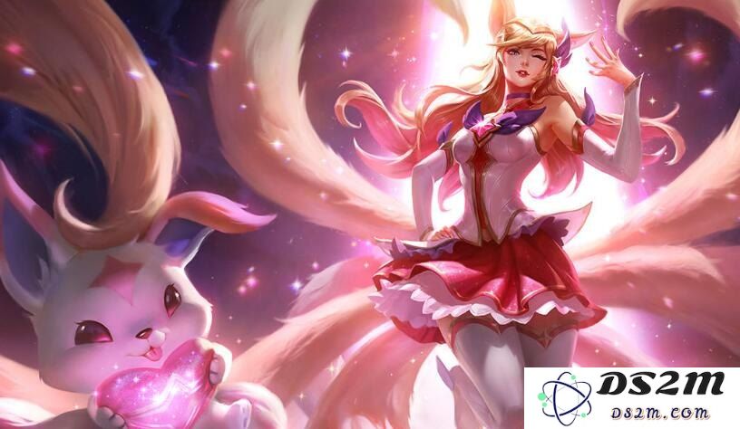 英雄联盟中的九尾妖狐形象艺术素描与角色背景探讨