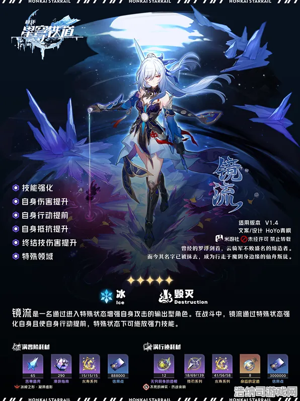 ▶最新｜指南 最新攻略，1 独家｜v0425｜攻略星穹铁道v0425版本全解析！新角色「镜流」深度培养指南+虚数裂界12层满星速通教学