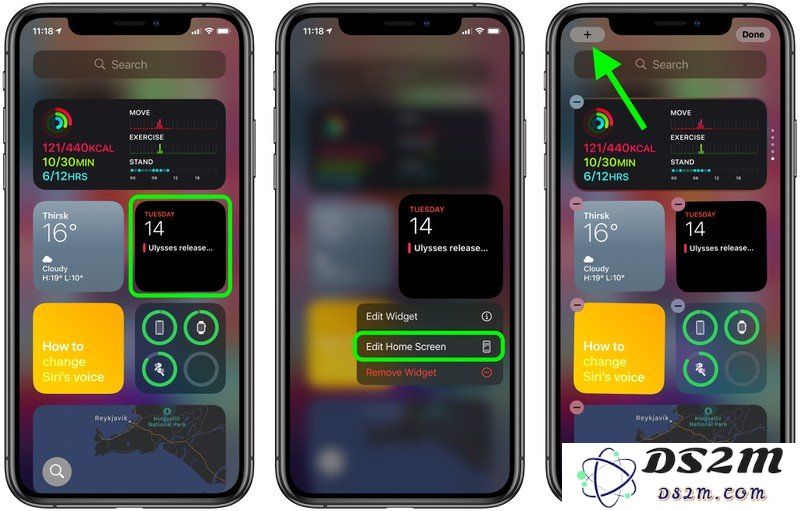 iOS 14 教程：如何在「今日视图」和「主屏幕」中添加小组件？