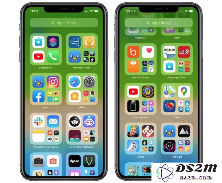 iOS 14 beta 7 新改进：调整 App 资源库分类