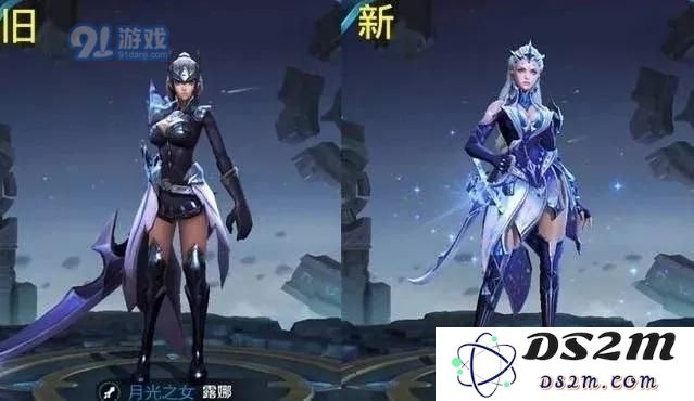 王者荣耀露娜重做版本上线时间揭秘以及2018年露娜改版的图片汇总