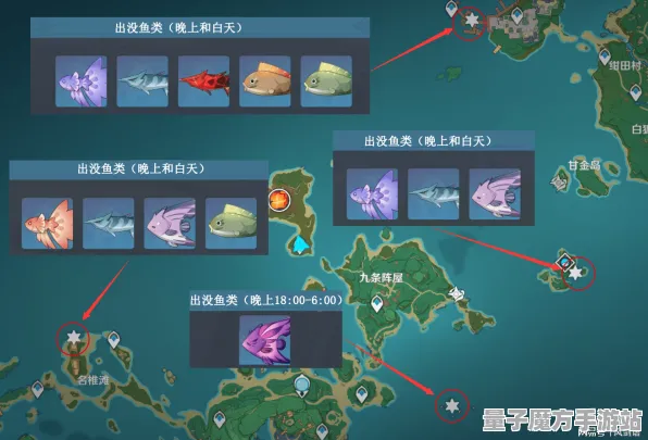 《原神》钓鱼点位-实时更新-每日热修-跨平台联机-开放世界RPG-职业进阶
