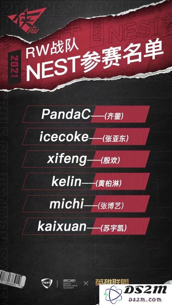 2021nest英雄联盟积分榜