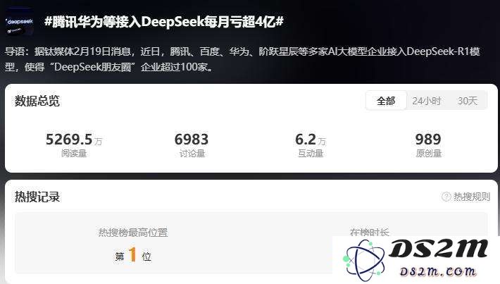 微信接入DeepSeek后，腾讯正在把产品all in AI