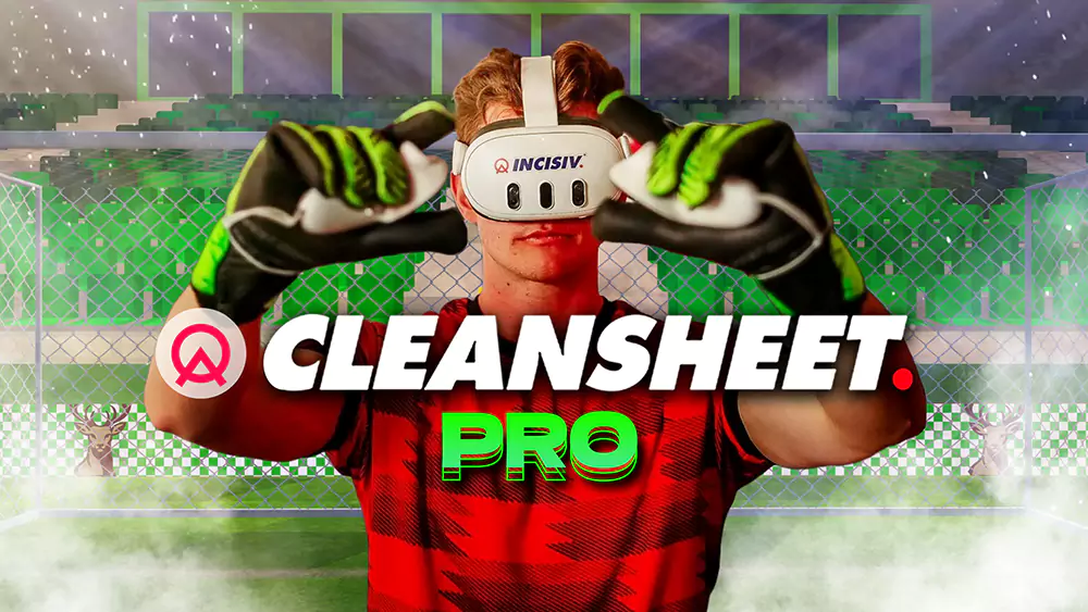 《CleanSheet Pro》即将于2025年在Meta Quest 3平台推出的VR守门员模拟游戏，带给玩家全新体验