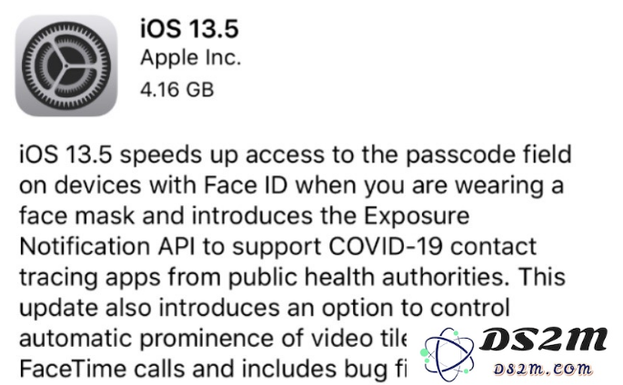 iOS 13.5 GM版已到，iOS 13.5 正式版还远吗？