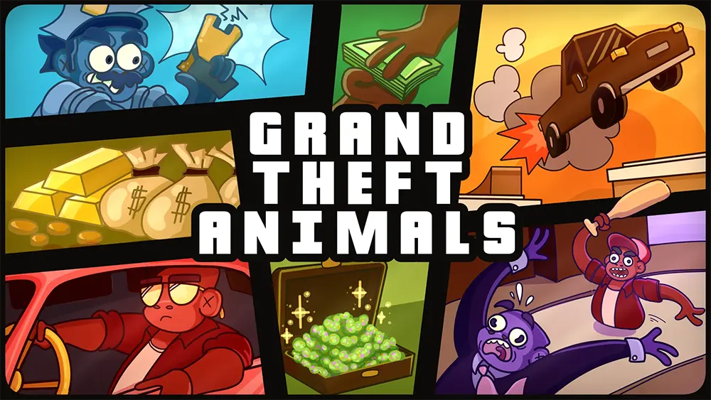 《Grand Theft Animals》即将在 Quest 平台热血登场：体验动物世界中的“GTA”风格开放式冒险