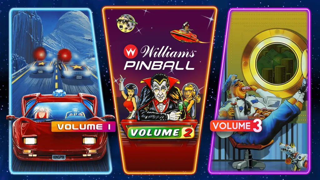 《Pinball FX VR》正式推出九款经典 Williams 弹珠台，而且下个月将迎来与《古墓丽影》的精彩联动活动