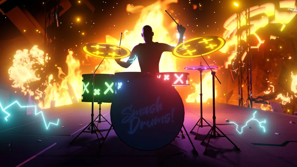 《Smash Drums》正式登场 PS VR2：沉浸式打击乐体验带你进入虚拟音乐的狂欢