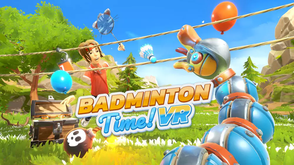 《Badminton Time VR》即将于今夏正式推出PSVR2，带来真实羽毛球体验与多款趣味迷你游戏全面上线