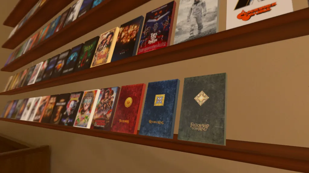在Apple Vision Pro上体验《ReelRoom》应用：沉浸式VR游戏重温经典电影租赁店的怀旧氛围