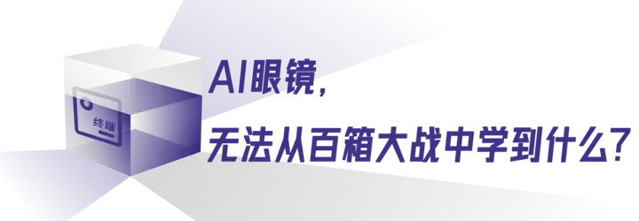 AI眼镜会是下一个智能音箱吗？
