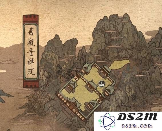 《黑神话悟空》旧观音禅院官方地图一览：揭秘神秘场景与隐藏秘密
