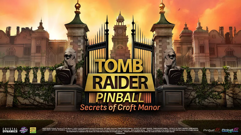 《Pinball FX VR》与《古墓丽影》展开激动人心的联动，劳拉全新冒险弹珠台即将于下月正式上线！