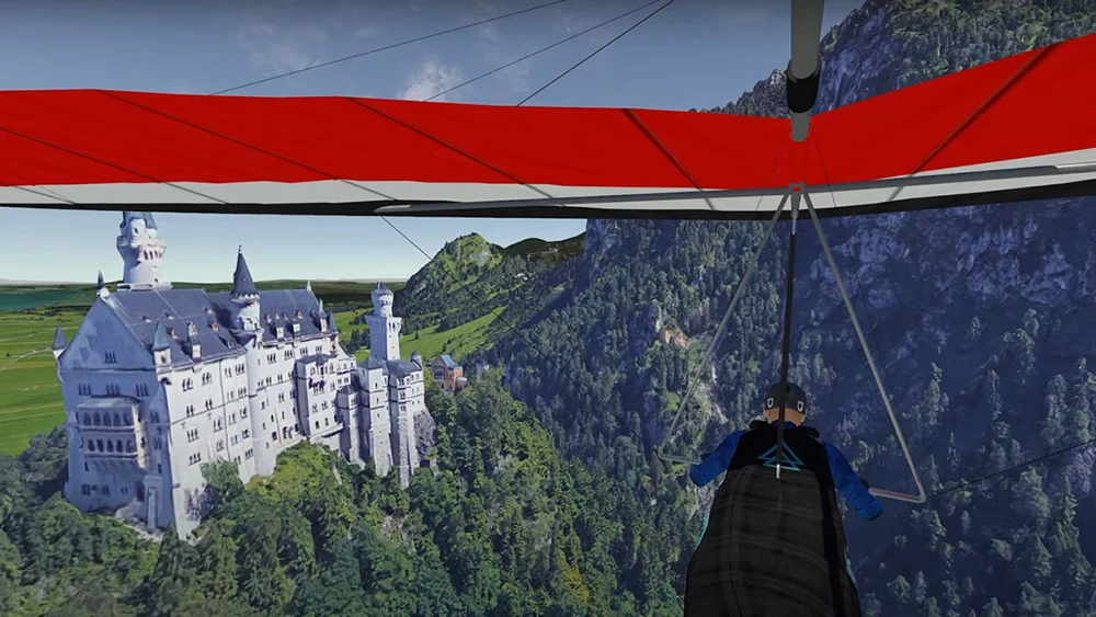 《Glider Sim》：融合滑翔伞与Google Earth的沉浸式虚拟现实飞行冒险体验