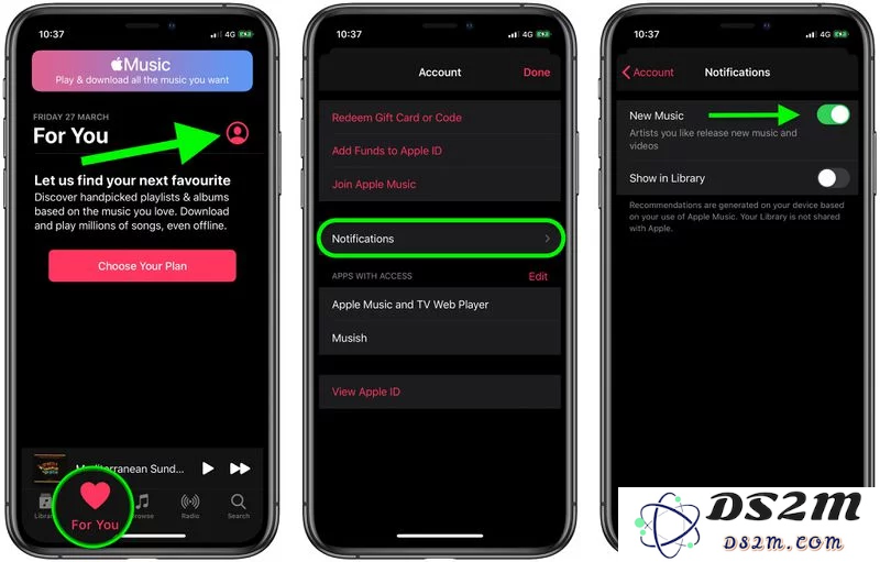 怎样有效关闭 Apple Music 发送的新音乐通知提示，以减少干扰和提升使用体验