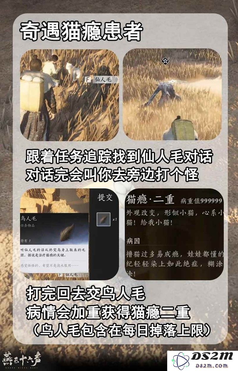 燕云十六声河西奇遇 猫瘾患者怎么触发攻略：揭开神秘猫咪的秘密，开启你的奇妙冒险