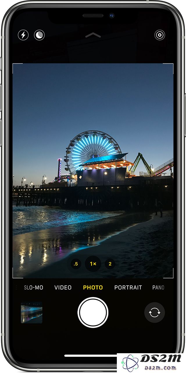 iPhone 11 如何为实况照片添加效果并设置为墙纸？