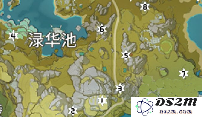 原神藏宝处在哪渌华池