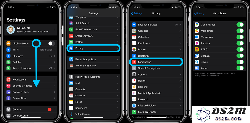 如何检查哪些应用可以访问 iPhone 的摄像头和麦克风？