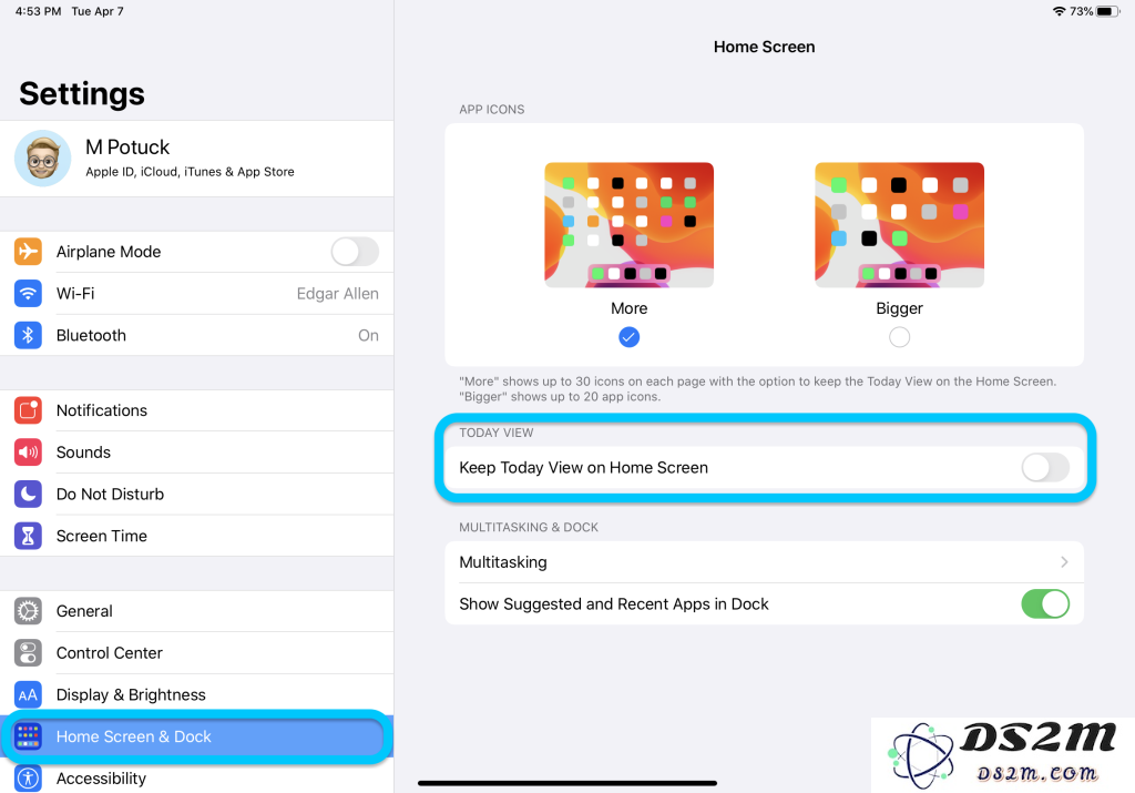 iPadOS 13 使用指南：如何在主屏幕上保持小部件页面的常驻显示？