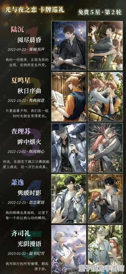 《光与夜之恋》图鉴补完-实时更新-每日热修-鸿蒙系统-放置挂机-职业进阶