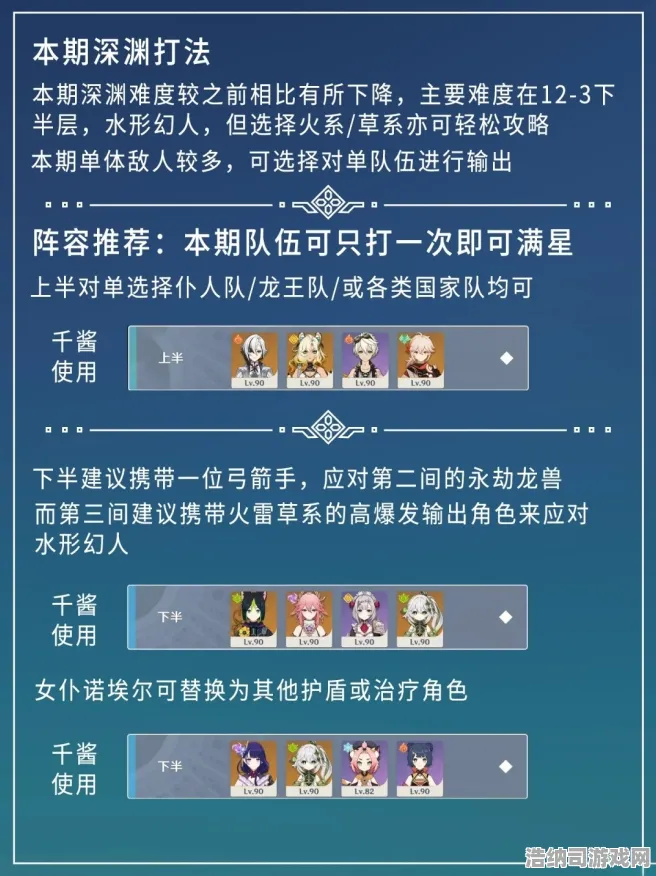 零氪党狂喜！2025原神T3角色逆袭配队攻略 速通深渊12层不是梦｜独家解析被低估的宝藏阵容 配队黑科技助你逆袭氪佬｜速攻版