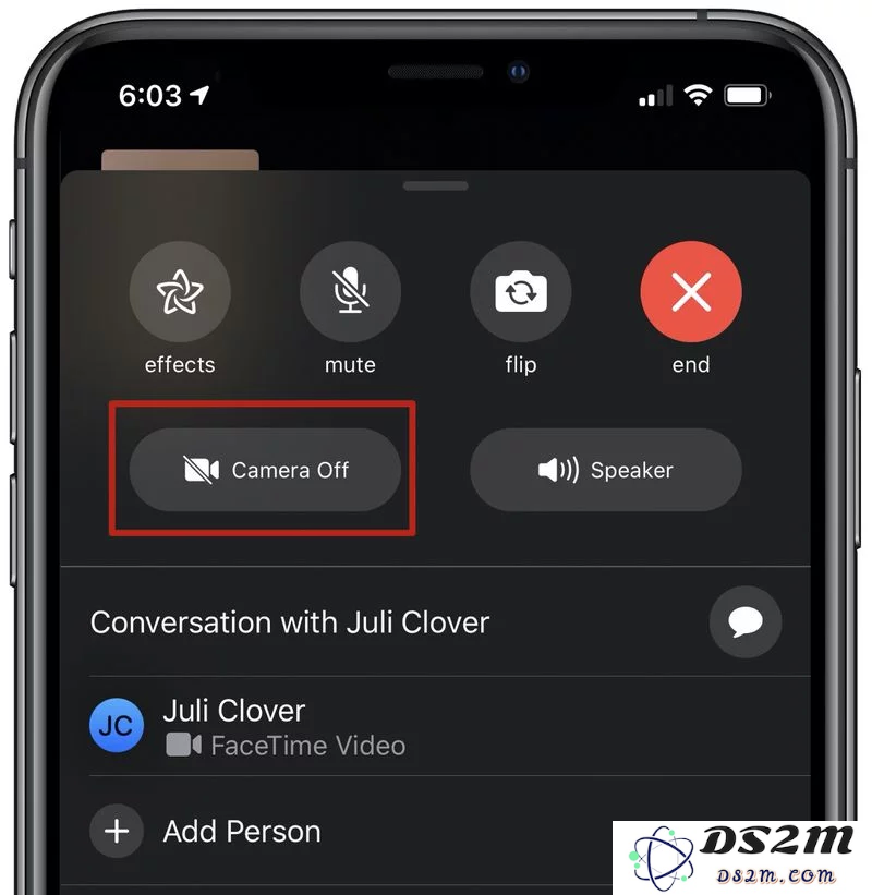 如何轻松在 FaceTime 视频通话与 FaceTime 音频通话之间切换？