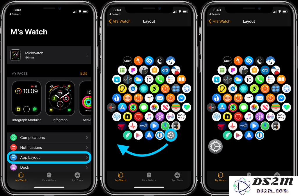 如何一次性查看所有的 Apple Watch 应用？