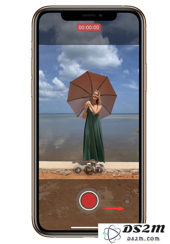 如何使用 iPhone 11 的快速录制功能？