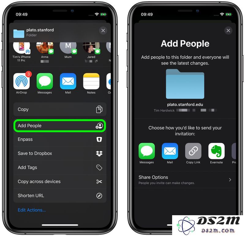 iOS 13.4 教程：如何在 iPhone 和 iPad 共享 iCloud 文件夹？