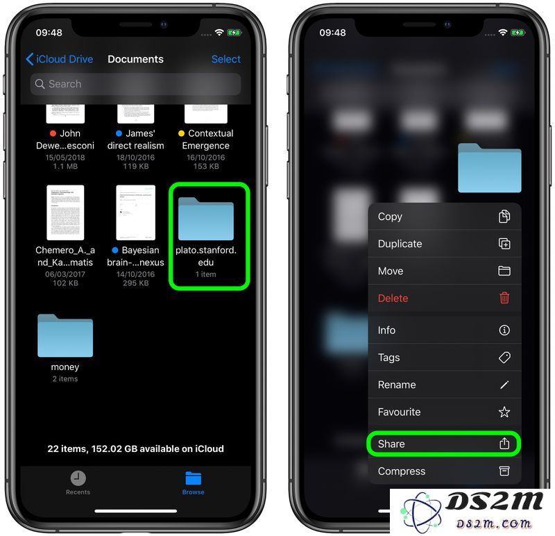 iOS 13.4 使用指南：步骤详解如何在 iPhone 和 iPad 共享 iCloud 文件夹以便于协作