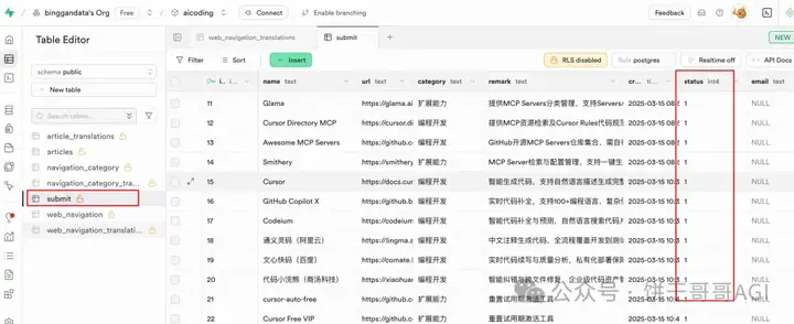 用n8n做AI工作流驱动网站出海赚美金1：连接Supabase数据库