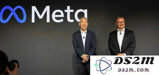 图为联发科公司副总经理Vince Hu和Meta Reality Labs副总裁Jean Boufarhat。图源:网络