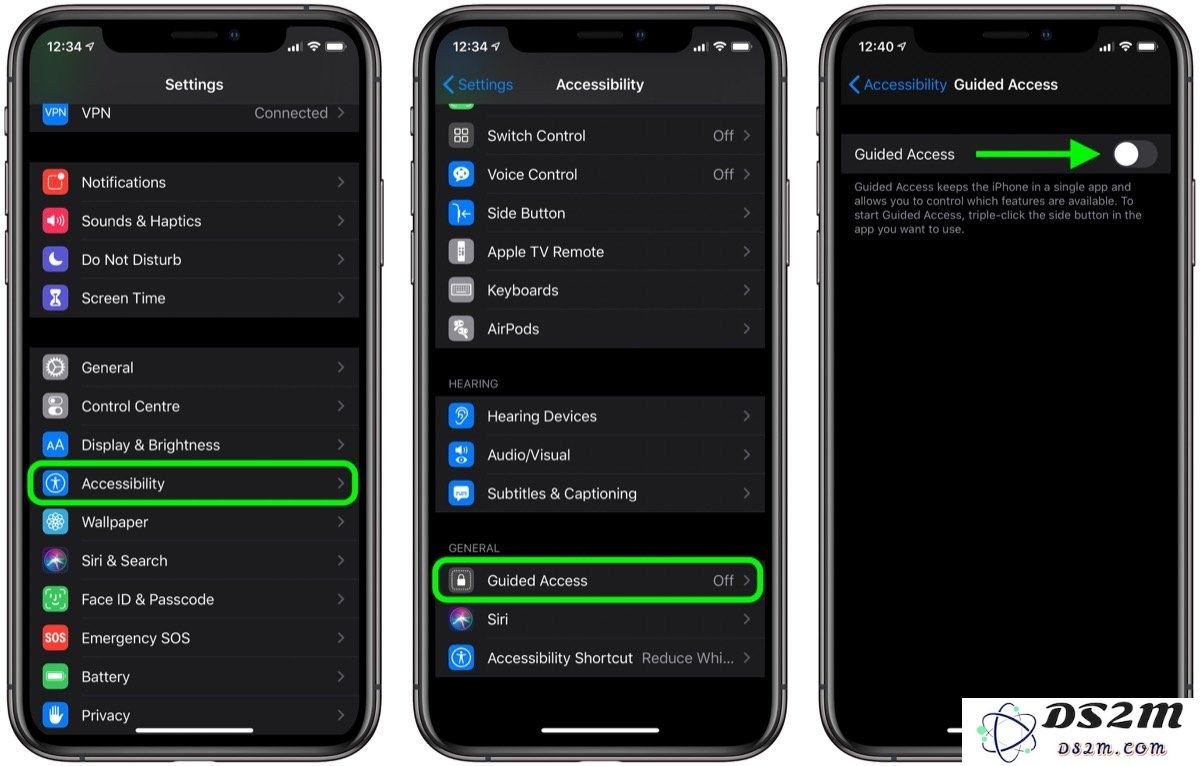 如何在 iPhone 上启用引导式访问功能以锁定设备只运行特定应用程序？