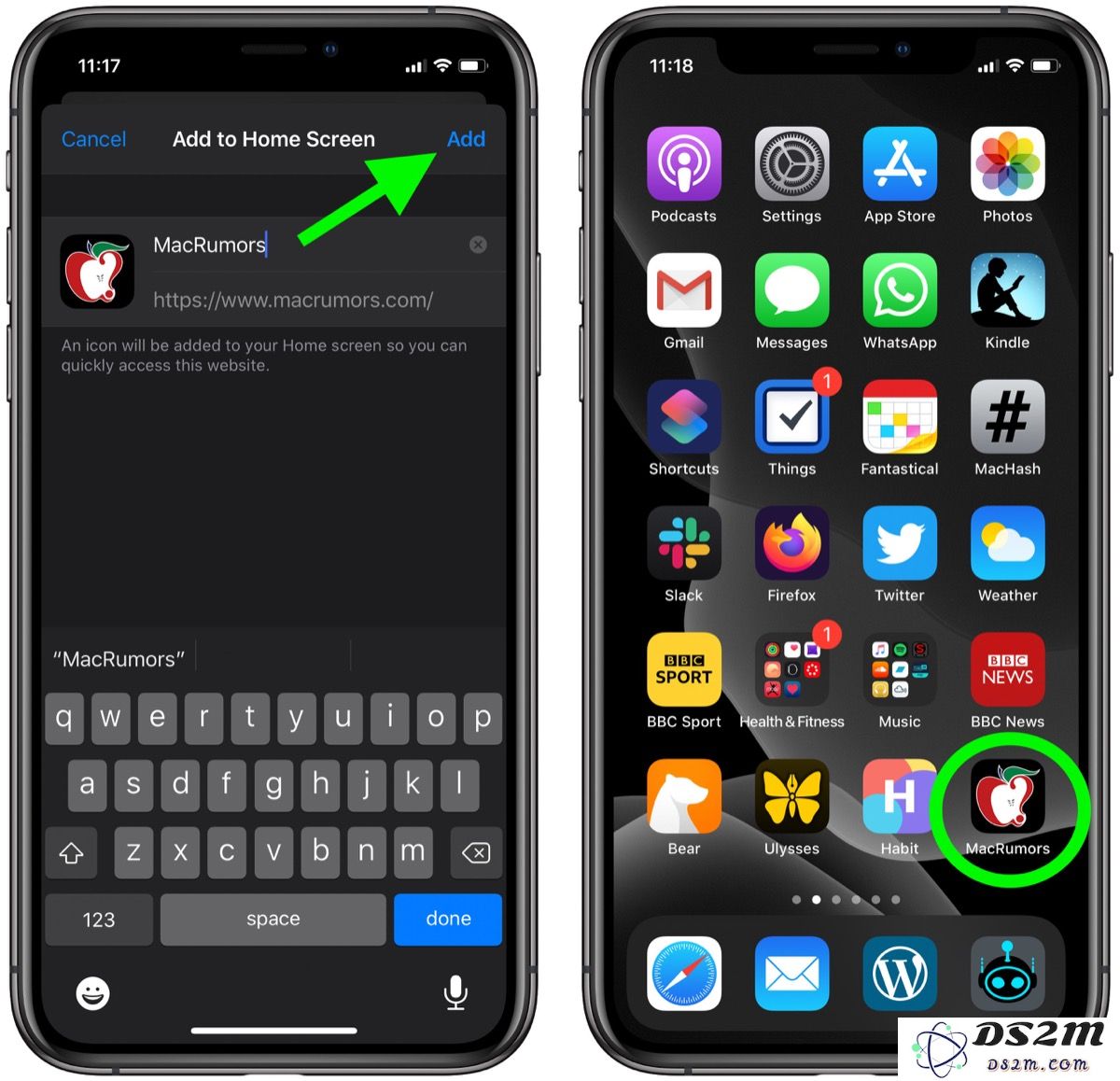 如何在 iPhone 的 Safari 浏览器中添加网站书签？