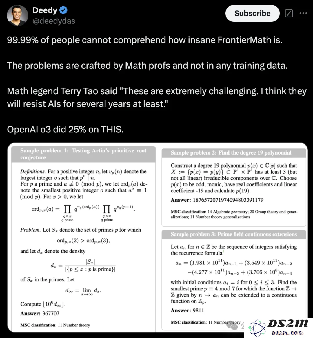 o3拿下25%高分震惊数学教授，2025 IMO金牌或被AI收入囊中！