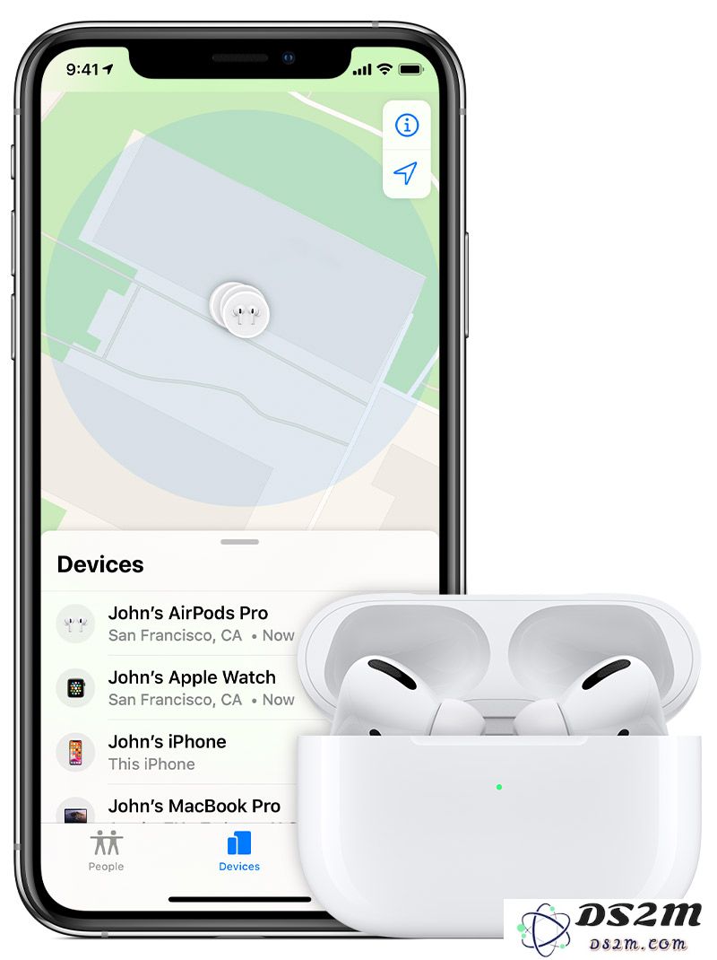 如何使用 iPhone “查找”功能找回 AirPods？