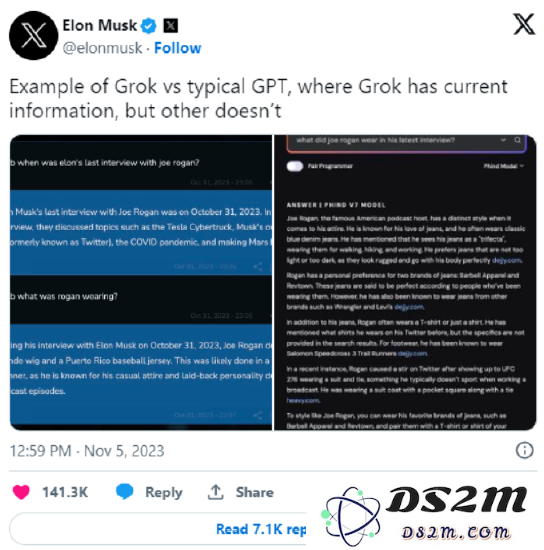 叛逆且幽默独具风格，马斯克首款人工智能模型正式亮相，颠覆传统科技认知