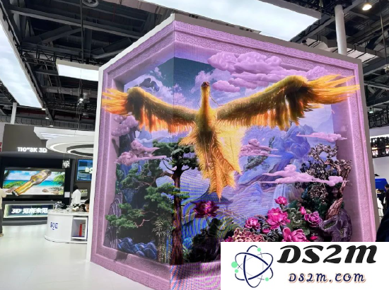 京东方展示Mini LED转角屏