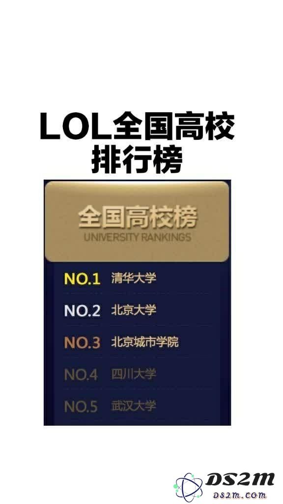 广东省英雄联盟高校排名