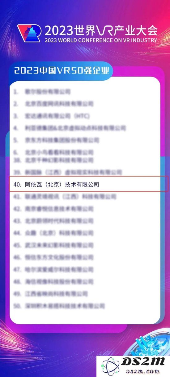 ALVA 获得“中国 VR 50 强企业”荣誉称号，并成功摘得“VR/AR年度创新奖”！