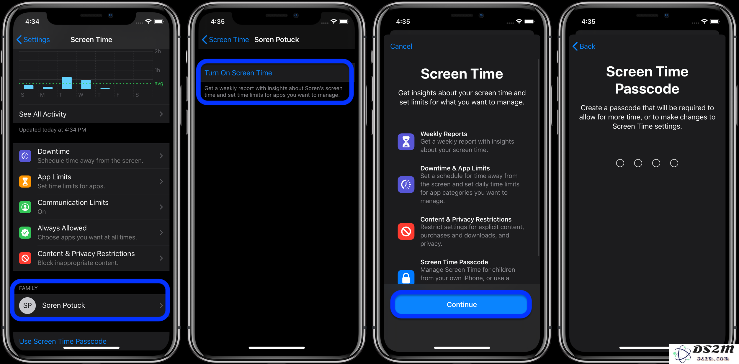 iOS 13.3 实用技巧：如何利用「屏幕使用时间」有效监管孩子的短信和电话功能