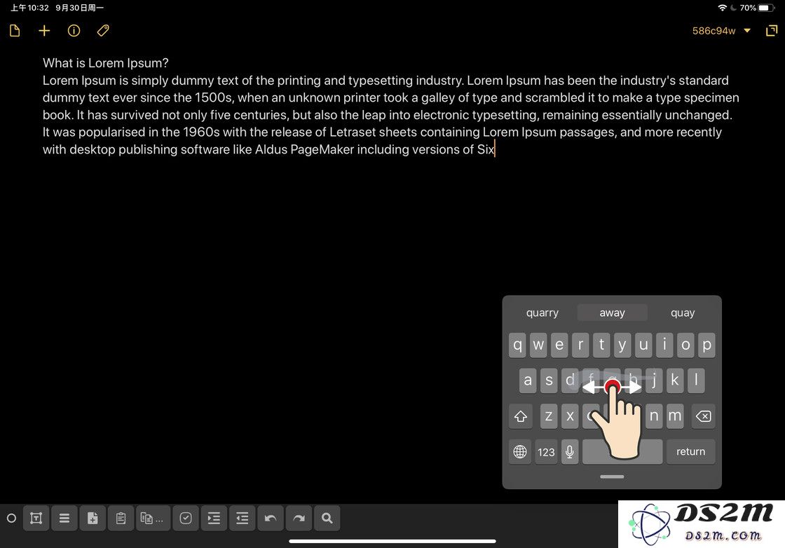 iPadOS 中键盘和手势的快捷操作大全